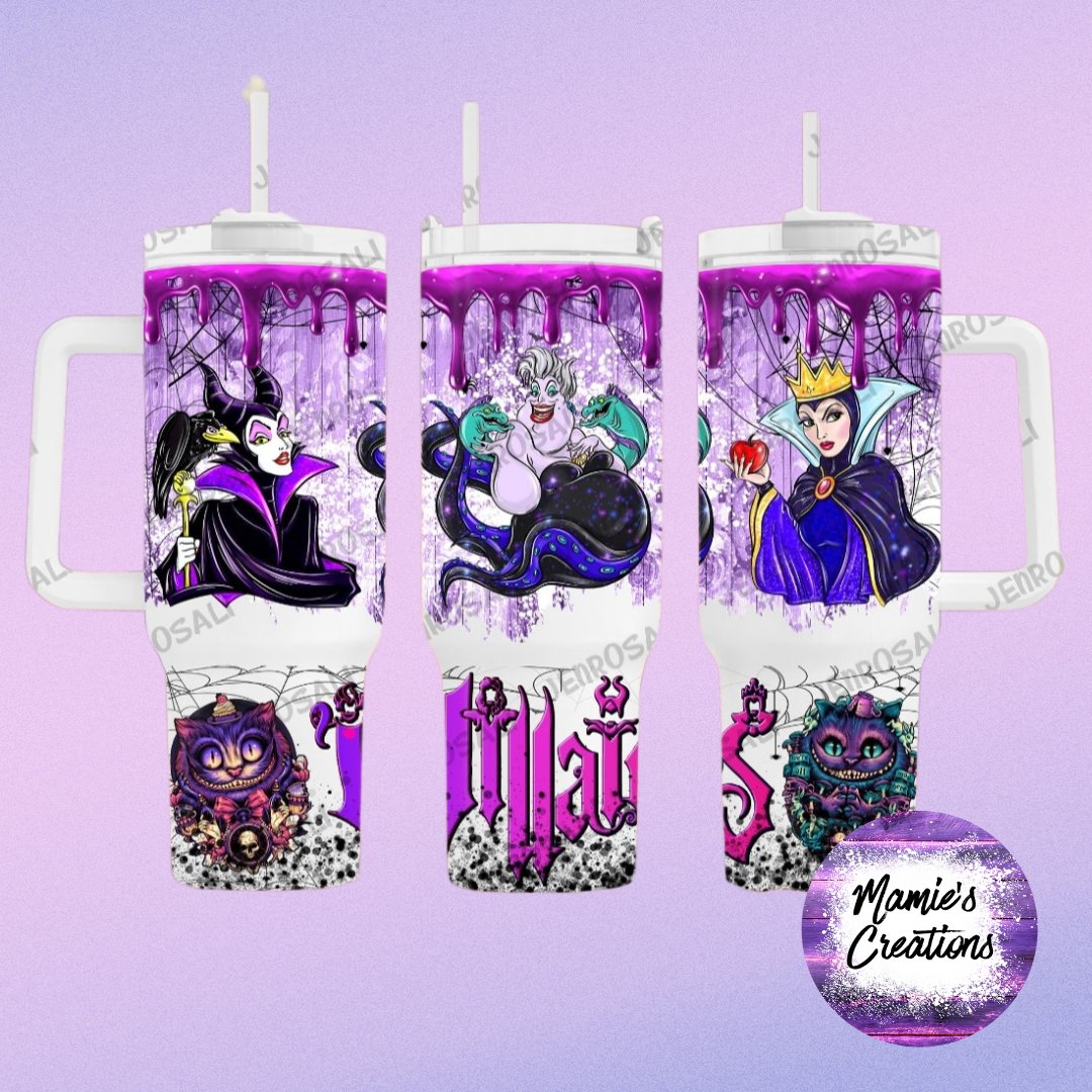 Villain 40oz Tumbler - Mamie's Creations
