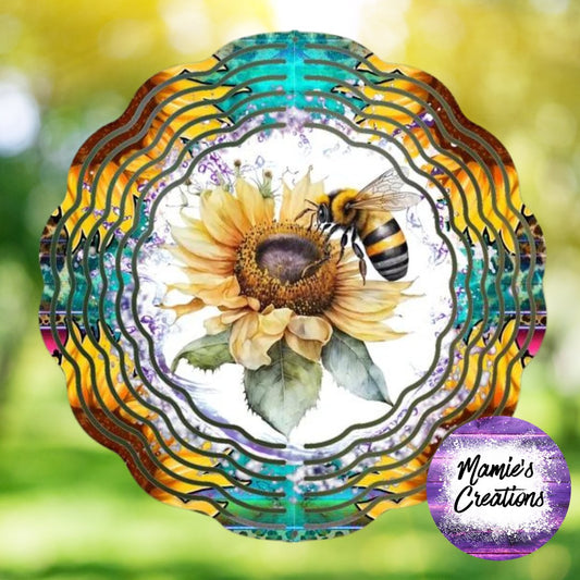 Bee Wind Spinner - Mamie's Creations