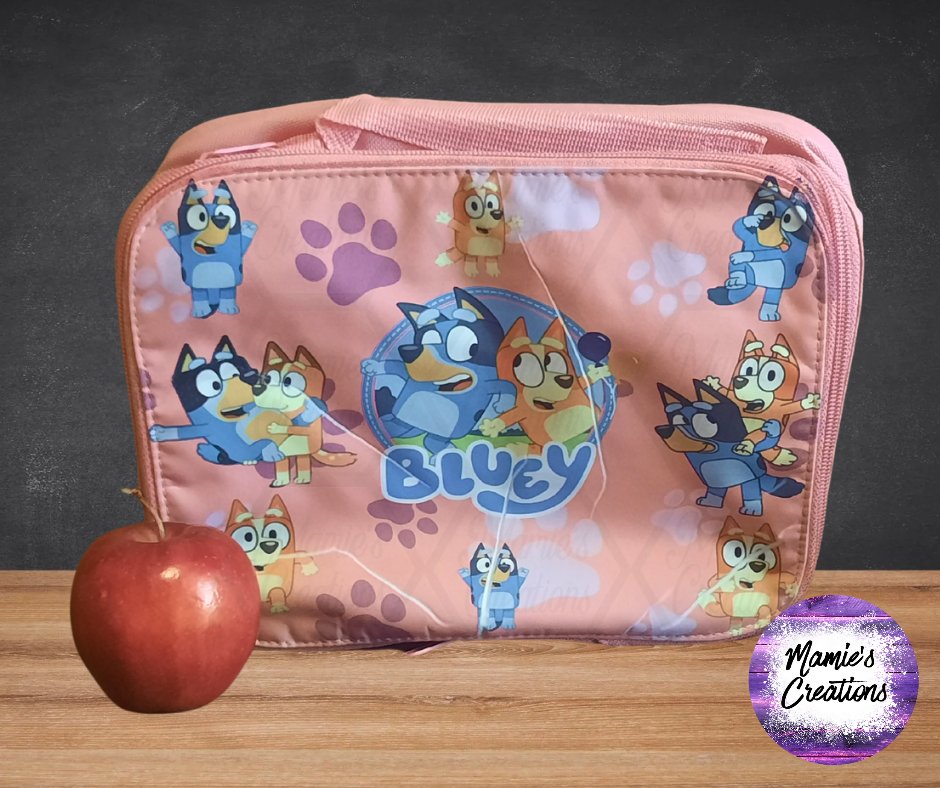 Bluey Student Lunch Box - Mamie's Creations