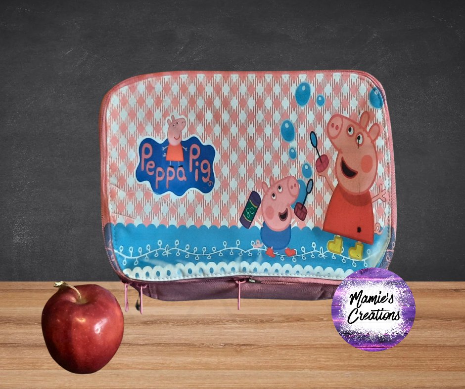 Peppa Pig Student Lunch Box - Mamie's Creations