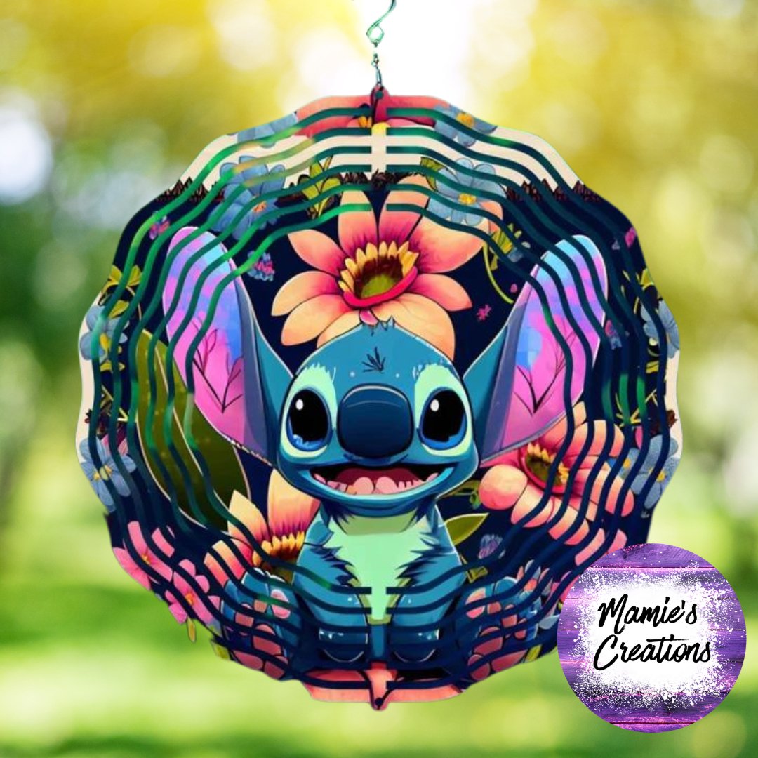 Stitch Wind Spinner - Mamie's Creations