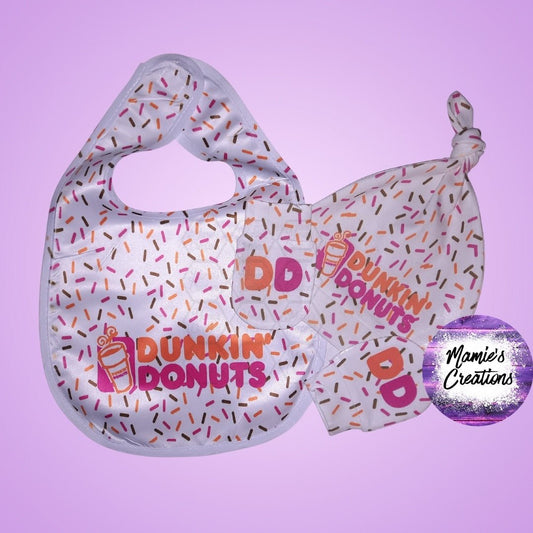 Baby bib set - Mamie's Creations