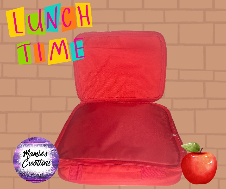 Blaze student lunch box - Mamie's Creations