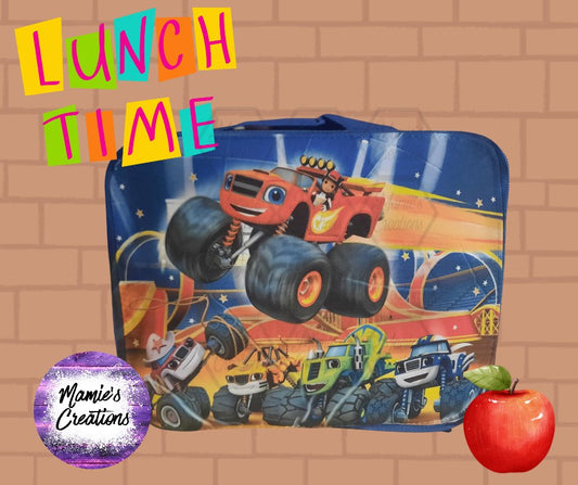 Blaze student lunch box - Mamie's Creations