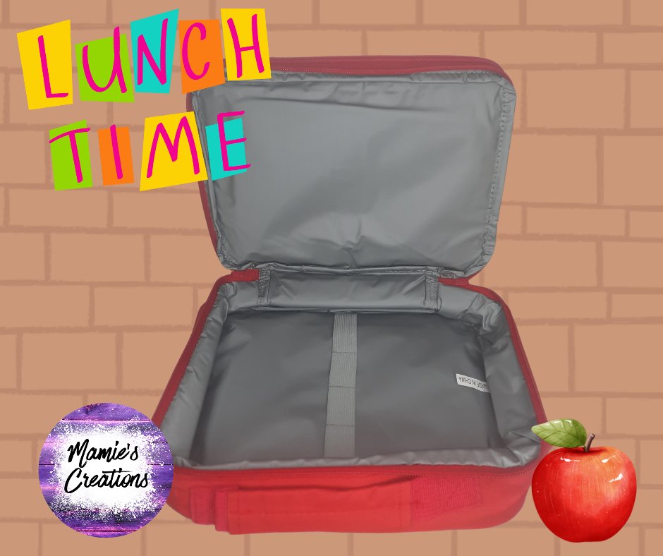 Blaze student lunch box - Mamie's Creations