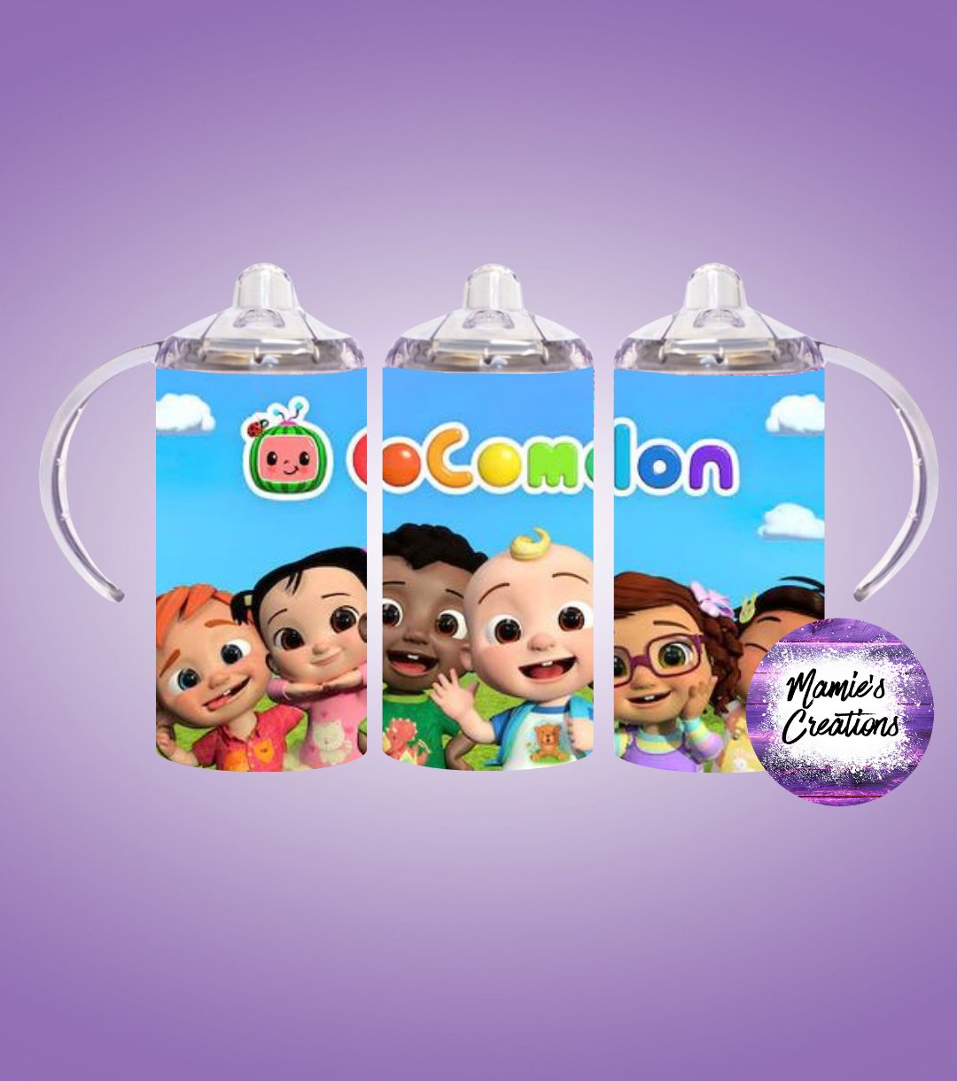 Cocomelon Sippy Cup - Mamie's Creations