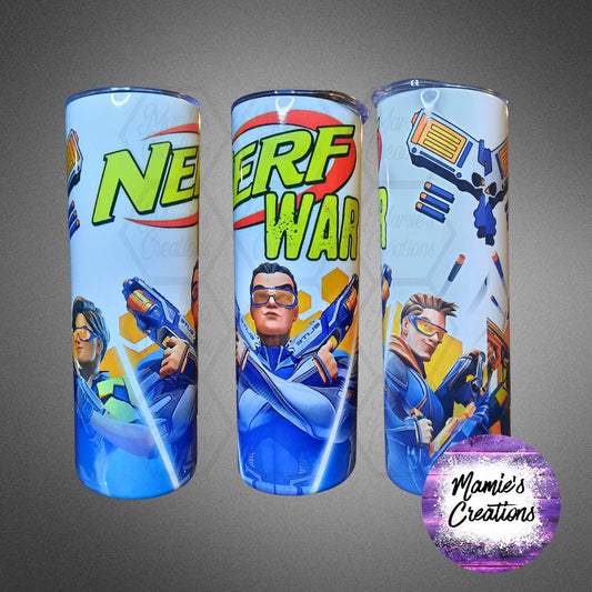 Nerf tumbler - Mamie's Creations