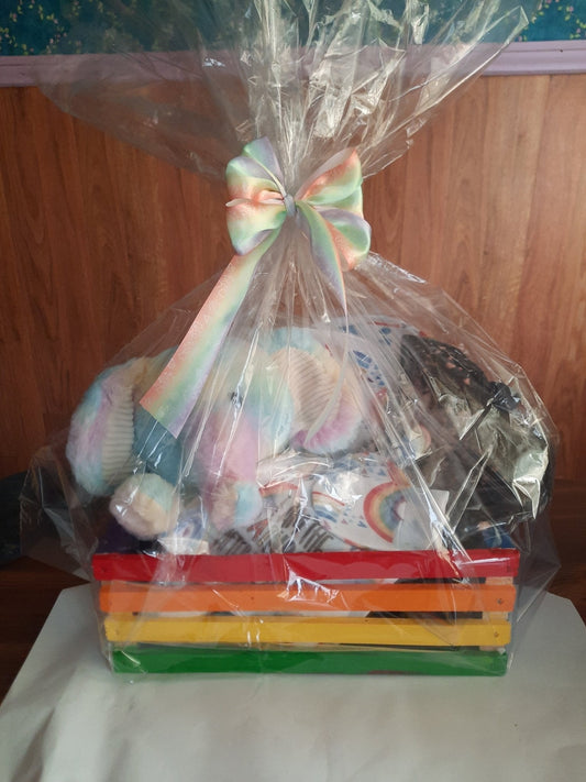 Rainbow baby gift set - Mamie's Creations