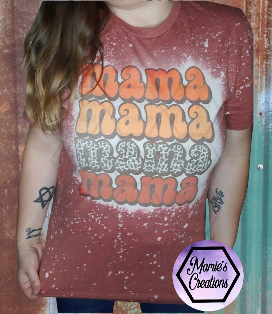 Retro Mama T-shirt - Mamie's Creations