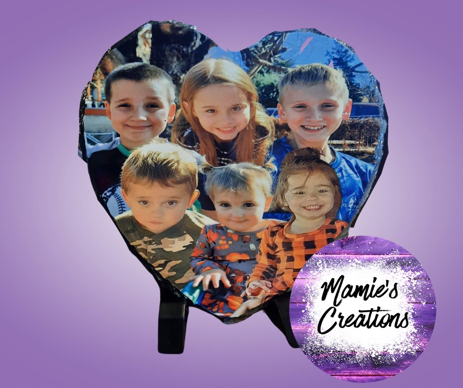 Slate Rock Picture - Mamie's Creations